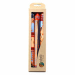 Hand Painted Candles in Uzushi Design (three tapers) - Nobunto