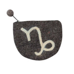 Felt Capricorn Zodiac Coin Purse