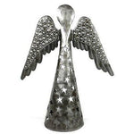 14-inch Metalwork Angel - Wings Down  - Croix des Bouquets (H)