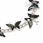 Bracelet, Abalone Butterflies