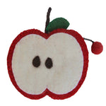 Handmade Felt Fruit Coin Purse - Apple